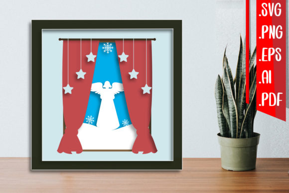 3D SVG Review: Christmas Layered Papercut 2
