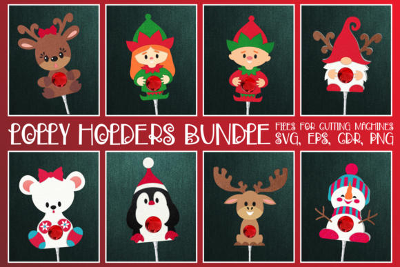 3D SVG Review: Christmas Lolly Holders Bundle