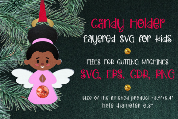 Black Girl Angel 3D SVG: A Christmas Design Review