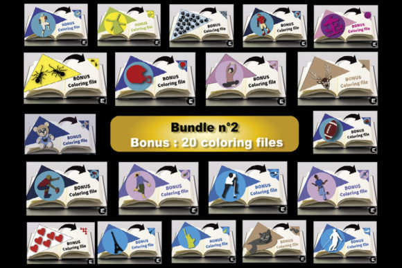 Bookmark Set No. 2: 3D SVG Shapes for Editorial Design
