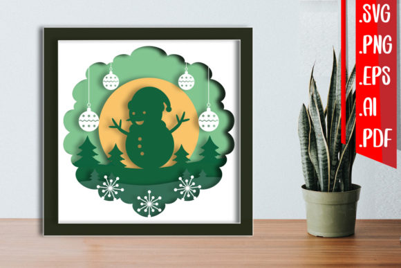 Christmas Layered Papercut 3D SVG Review