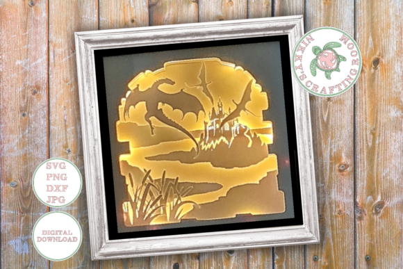 Dragon 3D SVG for Shadow Boxes: A Brand Review