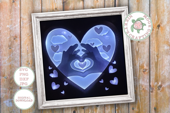 Hands of Love 3D SVG for Shadow Boxes Review