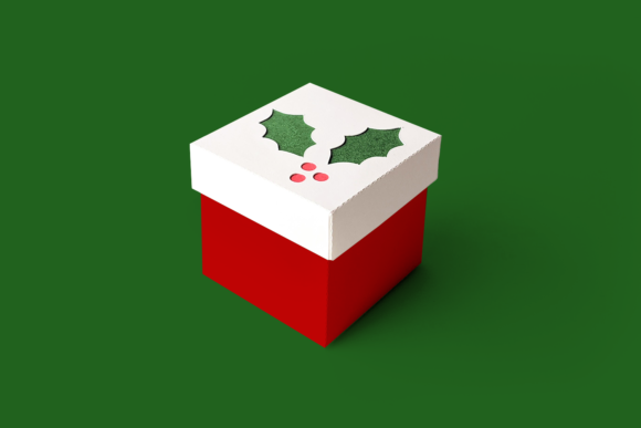 Holly Cube Box 3D SVG: A Christmas Crafting Review