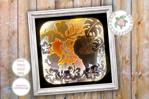Jungle 3D SVG for Shadow Boxes: A Designer Review