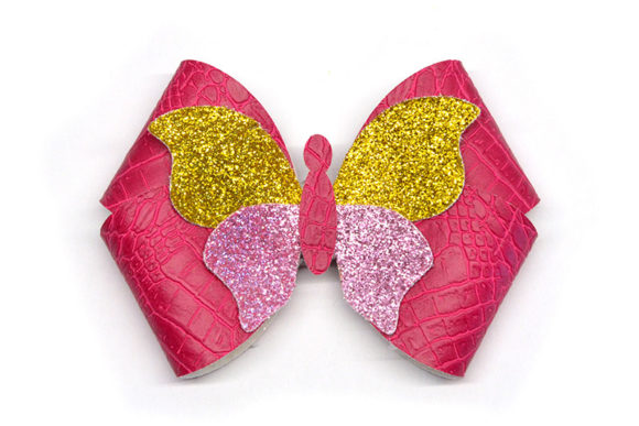 Simple Butterfly Bow 3D SVG for Christmas Design