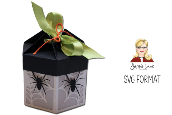 Six Sided Spider Box: A 3D SVG for Christmas