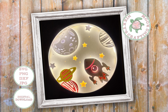 Space 3D SVG for Shadow Boxes: A Publisher’s Review